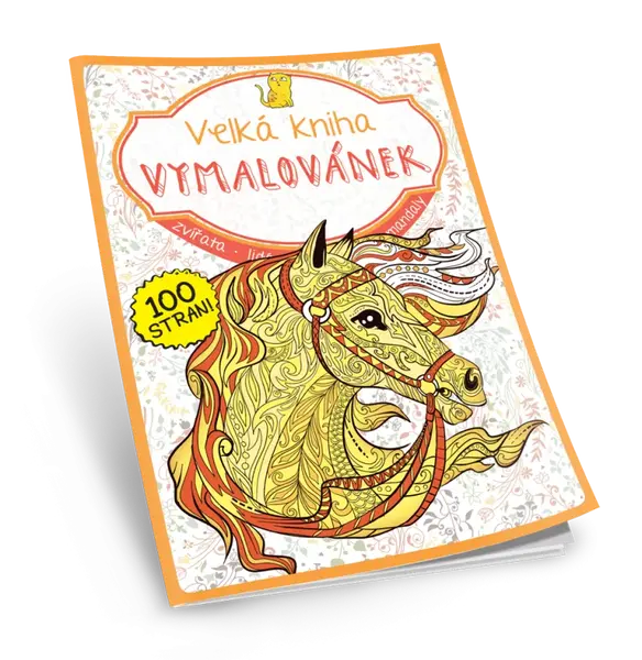 Velká kniha vymalovánek - mix motivů (poškozená)