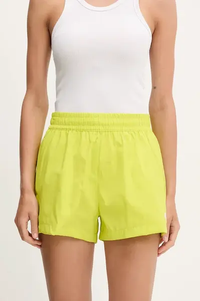 Kraťasy The North Face Class V Pathfinder dámské, zelená barva, high waist, NF0A8BJ1JE31