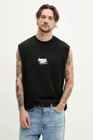 Bavlněné tričko Hugo Blue