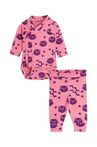 Kojenecká sada Mini Rodini Squiggly cats