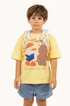 Dětské bavlněné tričko Tinycottons READERS GRAPHIC TEE