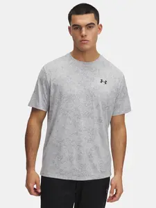 Pánské tričko Under Armour UA Tech Tee Pixelate-GRY - Pánské