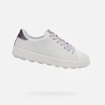 Bílé dámské tenisky Geox Spherica ECUB-1 - Dámské