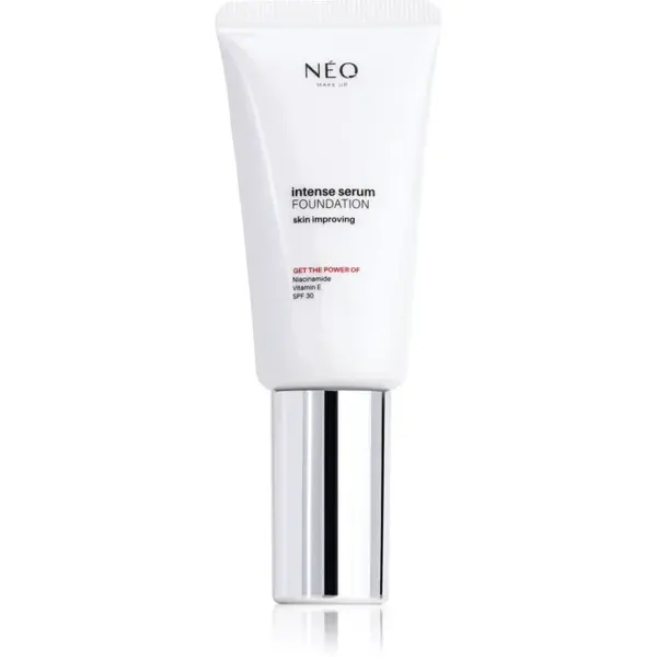 NEO MAKE UP Intense Serum Foundation lehký make-up SPF 30 odstín 03 Natural 30 ml