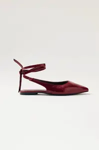 Kožené baleríny Alohas Ribbon