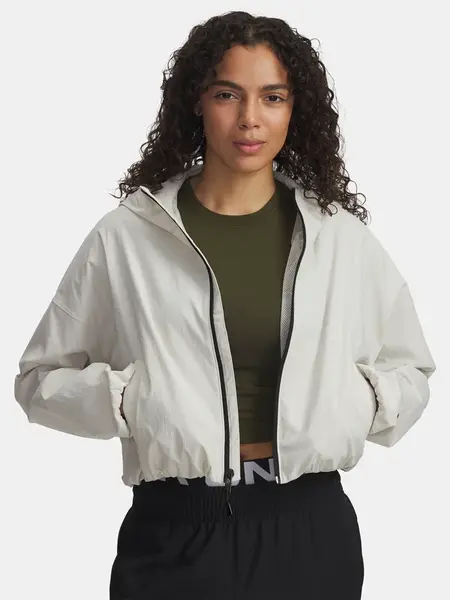 Dámská bunda Under Armour Unstoppable Woven Rstop LS-WHT - Dámské