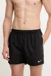 Plavkové šortky Nike černá barva, NESSF560