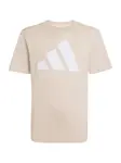 ADIDAS SPORTSWEAR Tričko 'Essentials'  tmavošedá / biela