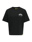 Only & Sons Tričko 'ONSPEANUTS'  čierna / biela