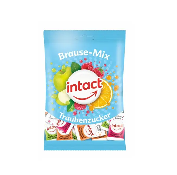 Intact Hroznový cukr Brause mix 75 g