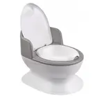 Maltex Dětský nočník, přenosná toaleta, bílá/šedá