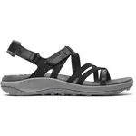 Merrell HARBOR BACKSTRAP W Dámské sandály, černá, velikost 40