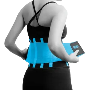 MADMAX MFA-277 SLIMMING BELT - Black/Turquoise, M