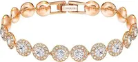 Swarovski Elegantní dámský náramek s krystaly Swarovski Angelic 5240513 16,5 cm