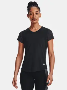 Under Armour Tričko UA Streaker Jacquard Tee-BLK - Dámské