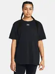 Under Armour Tričko Campus Oversize SS-BLK - Dámské