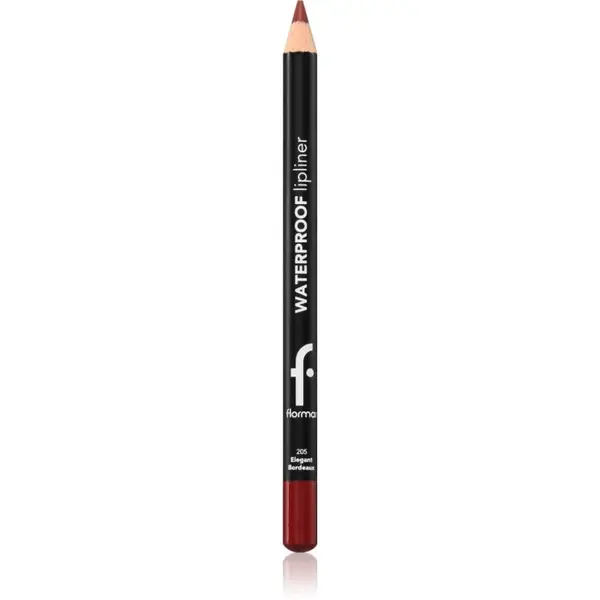 flormar Waterproof Lipliner voděodolná tužka na rty odstín 205 Elegant Bordeaux 1.14 g