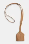 MM6 Maison Margiela Kožená klíčenka MM6 Maison Margiela