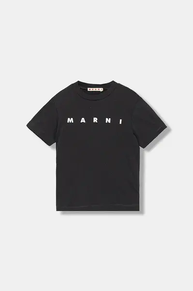 Marni Detské bavlnené tričko Marni MT290F T-SHIRT