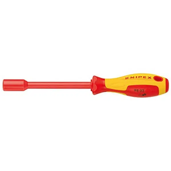 Šroubovák s nástrčným šestihranem, izolovaný 1000V, 11 mm - KNIPEX 98 03 11 Velikost: 5,5 mm