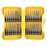 Bity ploché, křížové, IMBUS, TORX, sada 32 bitů - KIKAITO