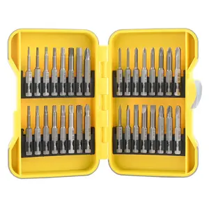 Bity ploché, křížové, IMBUS, TORX, sada 32 bitů - KIKAITO