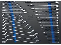 BGS Technic BGS 4089 Oboustranné ploché, očkové a očkoploché klíče 6 ÷ 27 mm. Sada 35 dílů