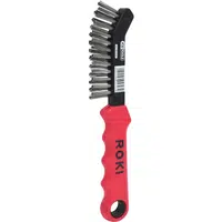 Kartáč na brzdové čelisti, drátěný, ocelový, 2 řady - KS TOOLS 201.2320