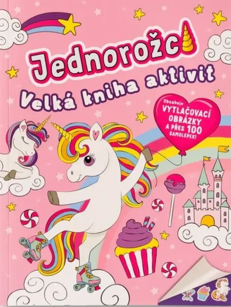 Jednorožci Velká kniha aktivit - Jake McDonald