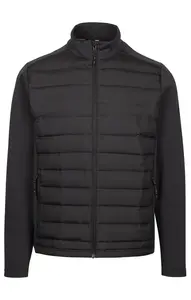 Černá prošívaná bunda ORFORD