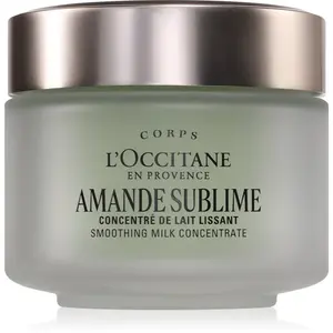 L’Occitane Amande Sublime Smoothing Milk Concentrate tělový vyhlazující krém 200 ml