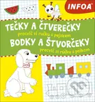 Tečky a čtverečky/Bodky a štvorčeky (procvič si ručku s pejskem/precvič si rúčku s psíkom) - kniha z kategorie Omalovánky, vystřihovánky, papír