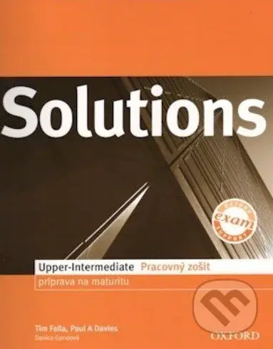 Solutions - Upper Intermediate - Pracovný zošit (Príprava na maturitu) - kniha z kategorie Jazykové učebnice a slovníky