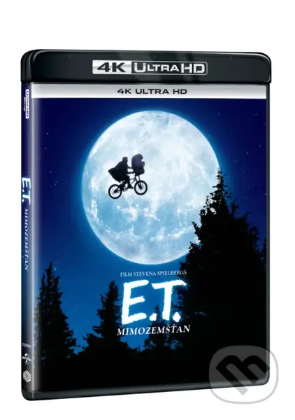 E.T. - Mimozemšťan Ultra HD Blu-ray (UHD a BD) - Steven Spielberg - film z kategorie Rodinné a romantické