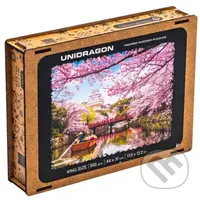 Sakura L (Unidragon drevené puzzle) - puzzle z kategorie Přírodní scenérie