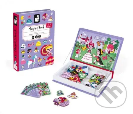 Magnetická kniha skladačka - Magnetibook (Princezné) - hra z kategorie Vzdělávací hry
