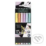 Faber Castell Fixy Black Edition Brush - Pastel 6 ks