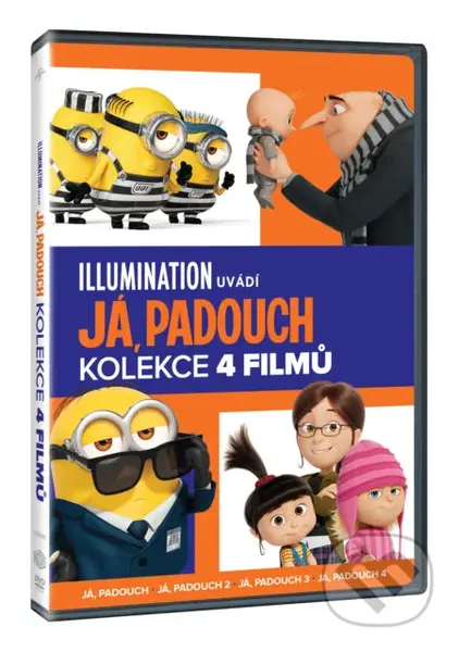 Já, padouch kolekce 1-4 - Chris Renaud, Pierre Coffin, Kyle Balda, Kyte Balda, Patrick Delage - film z kategorie Animované filmy