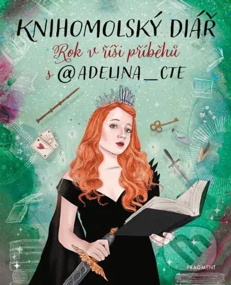Knihomolský diář (Rok v říši příběhů s @adelina_cte) - kniha z kategorie Jiné diáře a zápisníky