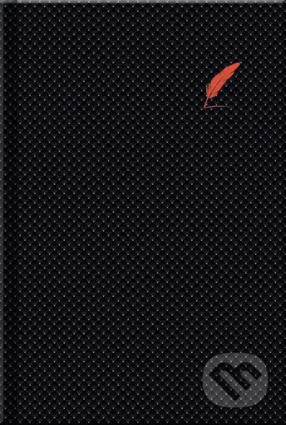 Notes Elegant black (s pútkom) (linajkovaný)