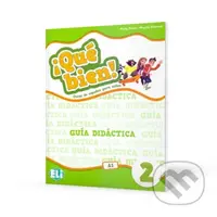Qué bien! 2: Guía didáctica + 2 CD audio + DVD Cuentos en musical - kniha z kategorie Jazykové učebnice a slovníky
