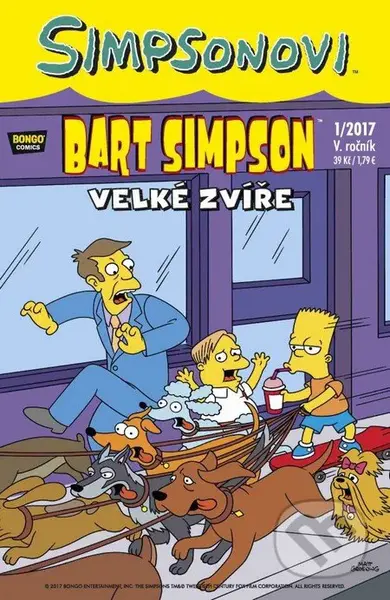 Bart Simpson: Velké zvíře (1/2017) - Matt Groening - kniha z kategorie Komiksy