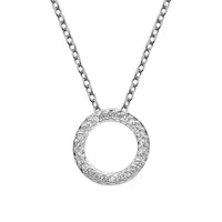 Hot Diamonds Stříbrný náhrdelník Hot Diamonds Love DP661 (řetízek, přívěsek)