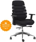 MERCURY Ergonomická kancelářská židle SPINE černá, sezení 8 hodin denně