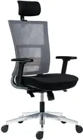 ANTARES kancelářská židle NEXT ALU s opěrkou hlavy, černá