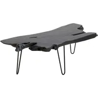 Ambia Home KONFERENČNÍ STOLEK, černá, dřevo, kov, 100/40/40 cm