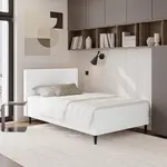 P & B AMERICKÁ POSTEL, 90/200 cm, krémová