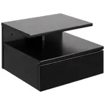 Livetastic NOČNÍ STOLEK, černá, 35/22,5/32 cm