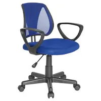 MID.YOU OTOČNÁ ŽIDLE PRO MLÁDEŽ, tmavě modrá