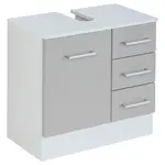 Held SKŘÍŇKA POD UMYVADLO, světle šedá, bílá, 60/56/35 cm